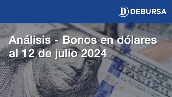 Análisis de los bonos en dólares 29 y 30 al 12 de julio 2024